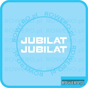 Naklejka ROMET JUBILAT napis