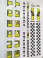 Naklejki Peugeot set 754