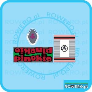 Naklejka ROMET PINOKIO ,wersja 1