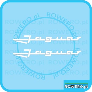 Naklejka ROMET JAGUAR lata 60 napis