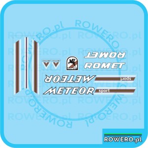 Naklejka ROMET METEOR SPORT