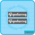Naklejka Romet Popularny szablon napis