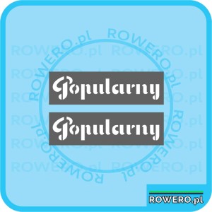 Naklejka ROMET POPULARNY szablon do malowania