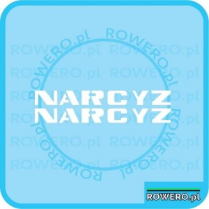 Naklejka ROMET NARCYZ napis