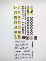 Naklejki Peugeot set 754
